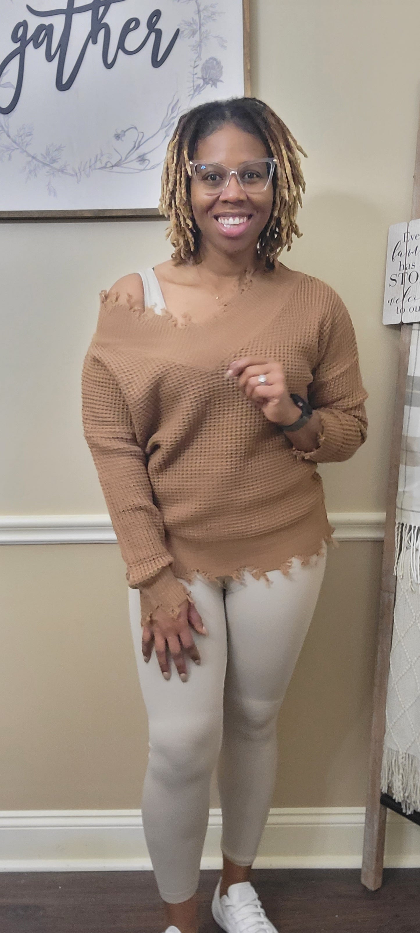 The Waffle Sweater