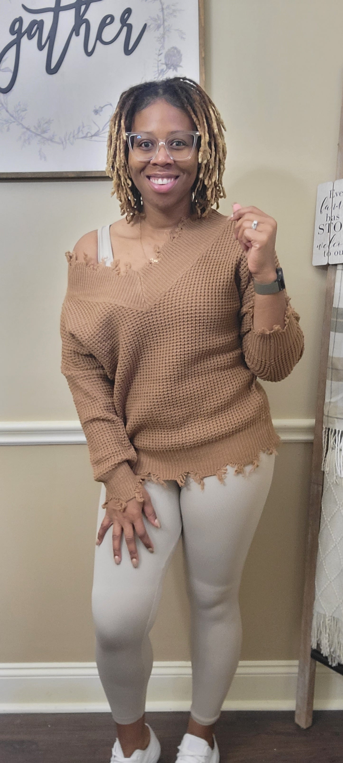 The Waffle Sweater