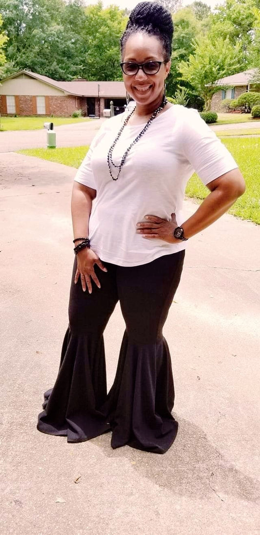 Flaring Boujee' Palazzo Pant